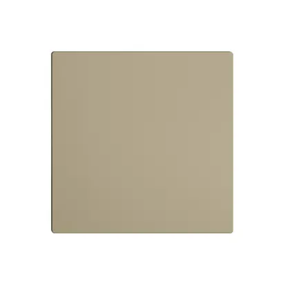 Placca frontale EDIZIOdue sand 60×60mm per copertura cieca 