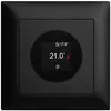 UP-Raumthermostat EDIZIOdue 230VAC 4…30°C 88×88mm schwarz 