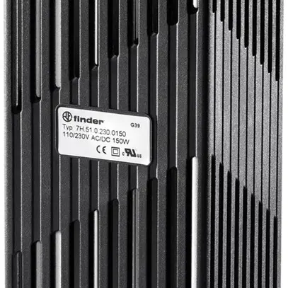 Dispositif de chauffage Finder 150W sans ventilateur 6A 230VAC 