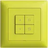Station secondaire ENC 1K/4T pour interrupteur stores scène Edue Wiser lemon 