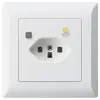 Presa INC KLI T23 FI 30mA bianco 