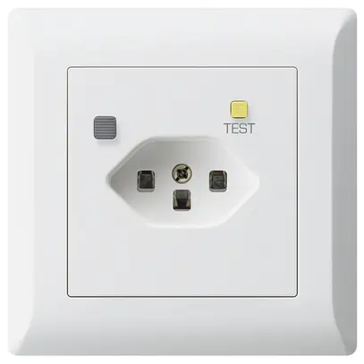Presa INC KLI T23 FI 30mA bianco 