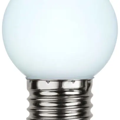 Lampe LED M. Schönenberger E27 1W 15lm 6500K 69mm G45 opalin blanc 