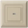 Interrupteur poussoir lumineux ENC kallysto.line 6/1P beige 
