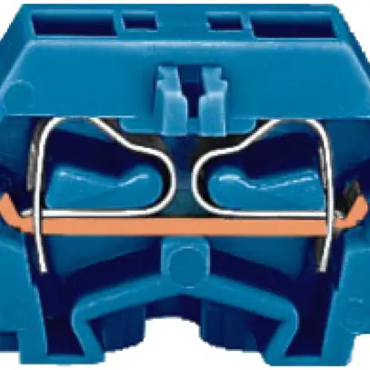 Morsetto WAGO 2L 2.5mm² blu 