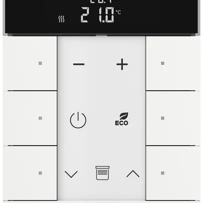 Module de commande ABB-free@home SBR-F-6.0.1, RTR 6 touches blanc mat 