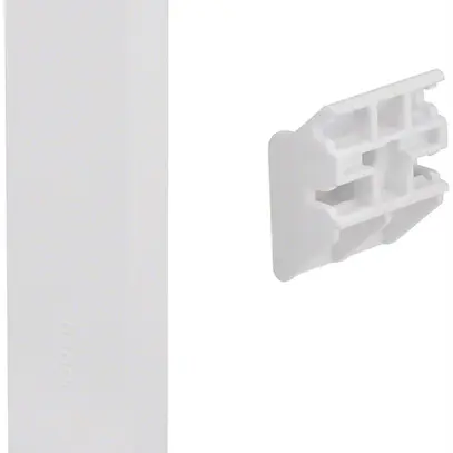 Piastra terminale tehalit SL20080 con labbra flessibile, bianco traffico 