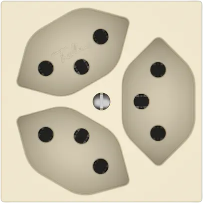 Presa EDIZIO.liv SNAPFIX® 3×T13 3×S cr 