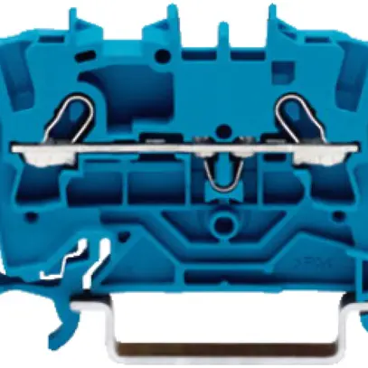Durchgangsklemme WAGO TopJob-S 1.5mm² 2L blau Serie 2001 