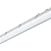 Luminaire p.locaux hum.Sylvania SYLPROOF G13 2×13W 3100lm 865 IP65 1280×99mm gr 