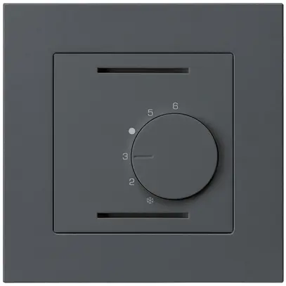 Thermostate d'ambiance ENC kallysto.pro anthracite sans interrupteur 