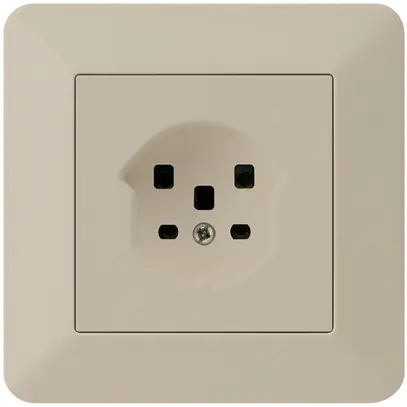 Presa INC HA kallysto.trend tipo 25 con morsetti a innesto beige 