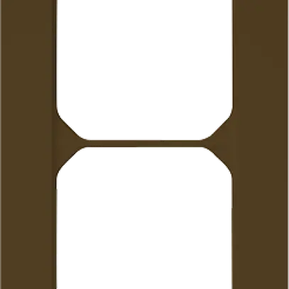 Intestazione INC kallysto.trend 2×1 marrone verticale 