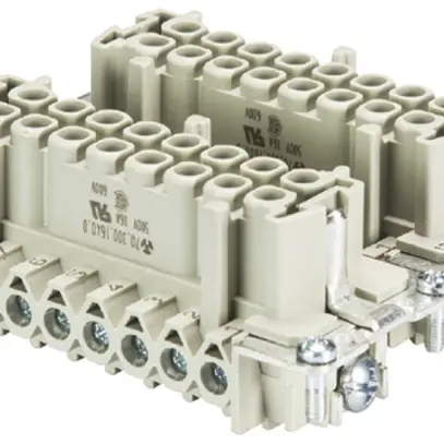 Insert p.douille Wieland Electric revos BAS BUS 32 2,5 50 32 16A 500V 0.5…2.5mm² 