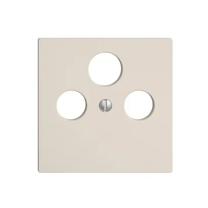 Plaque frontale EDIZIOdue crema pour SAT 