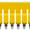 Connessione trasversale WM WQV 2.5/8 avvitato 8L passo 5.1mm isolato 32A giallo 