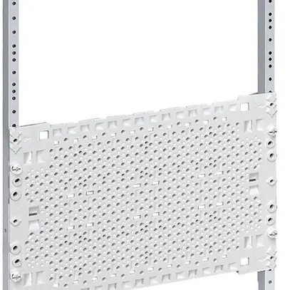 Travée télécom Hager avec plaques de montage 3-rangées 450×250mm 