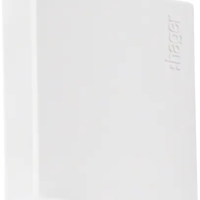 Endstück tehalit LF 25025, verkehrsweiss 