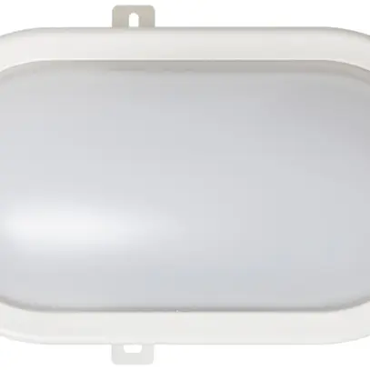 LED-Decken-/Wandleuchte WORKLIGHT 12W 840lm 4000K IP54 weiss 216×143mm oval 