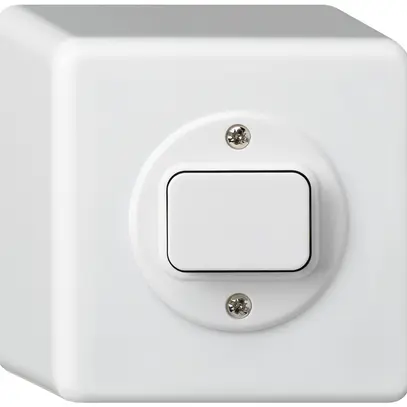 Interruttore AP basico 3/1L bianco 