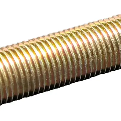 Tube fileté Elektrogros M10×85mm acier zingué par électrolyse 