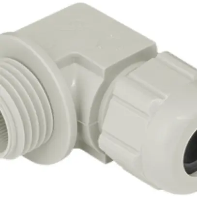 Pressacavo curva AGRO poliammide M20 9…13 grigio IP65 