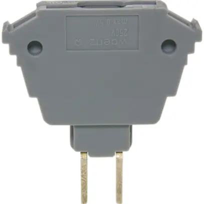 Spina a fusibile Woertz grigio diodo a più 