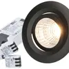 Spot LED INC Move 10.5W 230V 960lm 930 trou Ø68mm noir mat 38° 