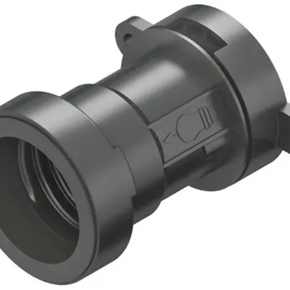 Illuminationsfassung HKL E27 SEV 13.5×5.5mm schwarz, IP44 