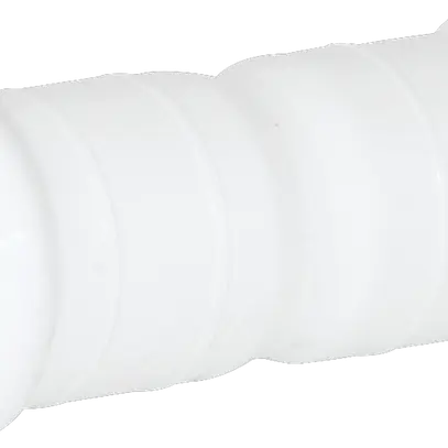 Manicotto ad innesto doppio PE 92/80 nero con guarnizioni KRDM 