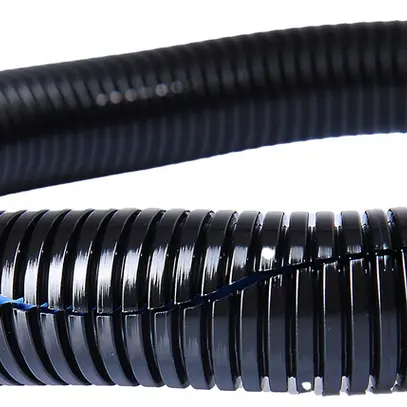 Tuyau ondulé Plica Nylflex Sinus UV-PP mod.BS Ø37×25m PP noir 