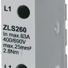 Einspeiseblock SMISSLINE TP L1 L3 63A ZLS260 
