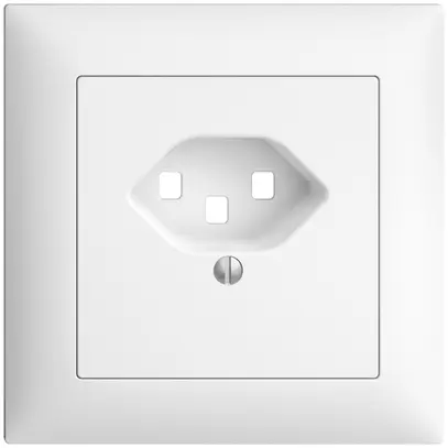 Kit frontale INC EDIZIOdue bianco 88×88mm 1×T23 