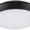 Plafonnier/applique LED START SURFACE Ø350mm 14W 1450lm 830 IP66 3h noir 