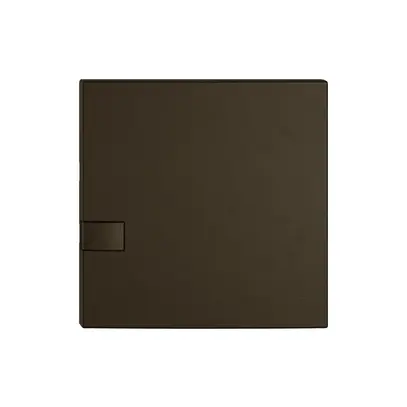 Poussoir 1/1 EDIZIO.liv SNAPFIX® p.KNX&UNI s.LED comm.à 1 touche br 