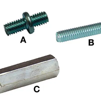 Doppelgewindebolzen Ag zu RSG M6×20mm 