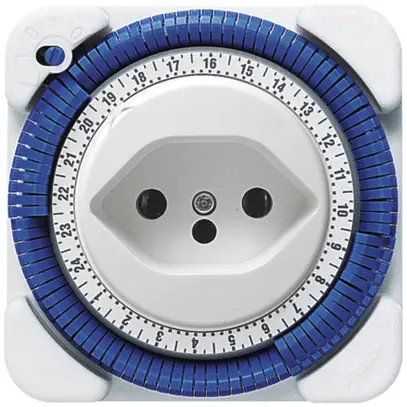 Minuteur Theben 26 jounalier blanc 