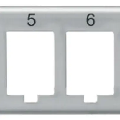 Modulo di espansione Hager HMS 10×RJ45 Keystone, grigio 