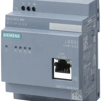 Module switch PLC Siemens LOGO! CSM12/24, 3+1-port RJ45 10/100MBit/s, unmanaged 