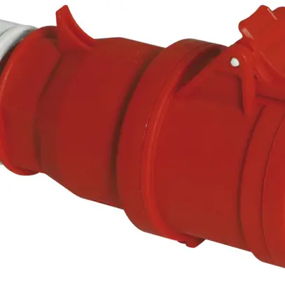 Prise mob.CEE Bals 5P 32A 400V 6h rouge IP44 nick.Quick C. 