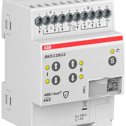 Actionneur de jalousie AMD ABB JRA/S2.230.5.2 2-fois 6A/230VAC mesure tdm 
