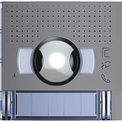 Façade pour module haut-parleur/caméra d.porte 96° Sfera 2 boutons gris graphite 