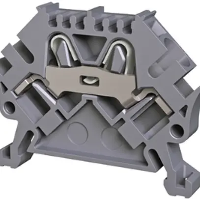 Morsetto di passaggio componibile WZ 0.5…4mm² 32A 800V push-in 2×1 DIN 35mm ne 