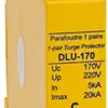 Überspannungsschutz Flury DLU, Typ 3, 150VDC, 1×2 Adern 