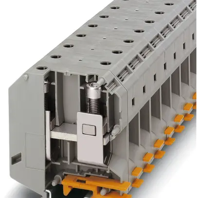 Borne 25…95mm² CLIPLINE raccordement à vis gris 