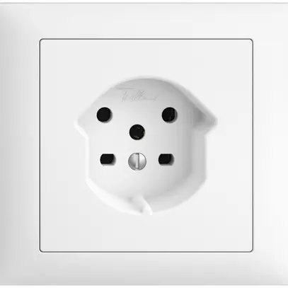 Prise INC EDIZIOdue T15 FKE blanc 