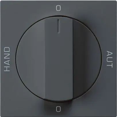 Inserto per interruttore rotativo 0-Hand-0-Aut. kallysto 2/1L antracite 