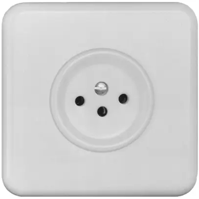 Frontset FH zu Steckdose T12 schwarz 