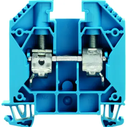 Borne de passage Weidmüller WDU connexion à vis 16mm² TS35 bleu 