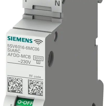 Interrupteur anti-incendie/disjoncteur SENTRON AFDD 5SV6 COM 1LN C-25A 6kA 1UM 